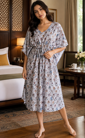 The Maharani Padmavati Cotton Kaftan