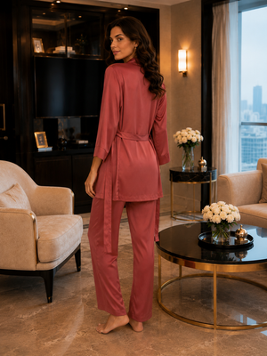 The Colorado Satin Lounge Set