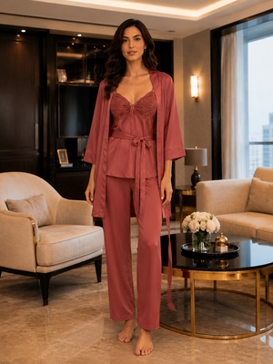 The Colorado Satin Lounge Set