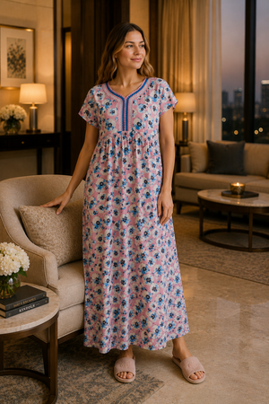 The Rosalie Cotton Nursing Nightie - Private Lives