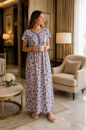 The Rosalie Cotton Nursing Nightie - Private Lives