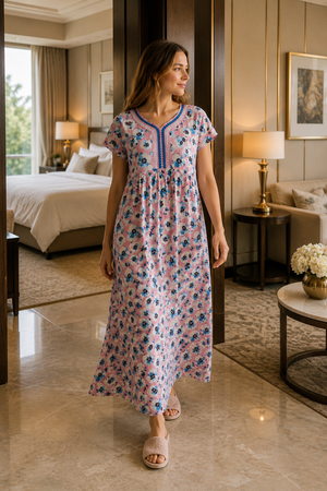 The Rosalie Cotton Nursing Nightie - Private Lives