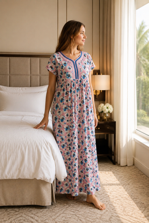 The Rosalie Cotton Nursing Nightie - Private Lives