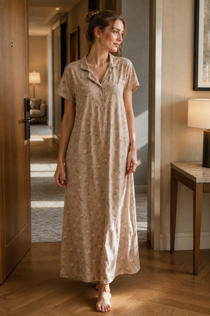The Timeless Charm Cotton Nightie