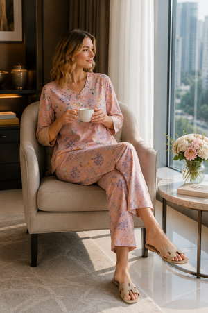 The Florence Rosewater Night-Suit