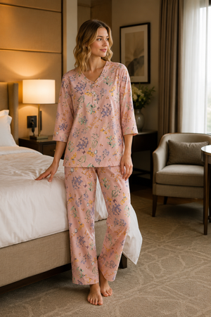 The Florence Rosewater Night-Suit
