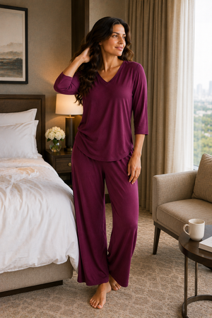 The Irresistible Ease Modal Night Suit