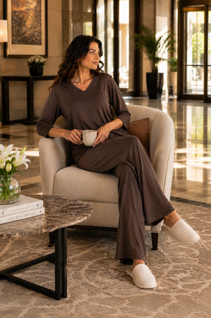 The Mocha Muse Modal Travel Lounger