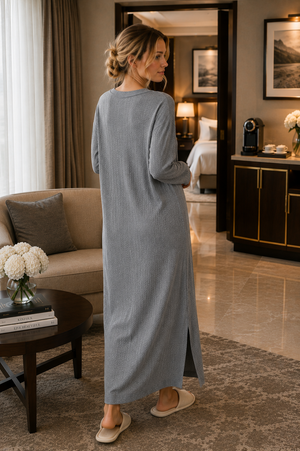 The Silver Haven Textured Nightie