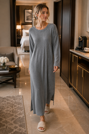 The Silver Haven Textured Nightie