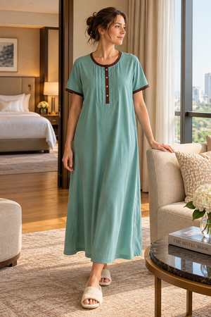 The Serene Belle Cotton Nightie
