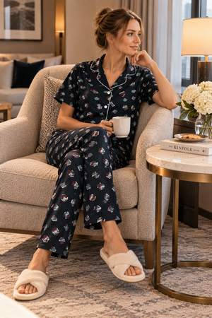 The Lexington Button-Down Night Suit
