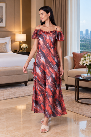 The Coral Serenade 1448 Nightie