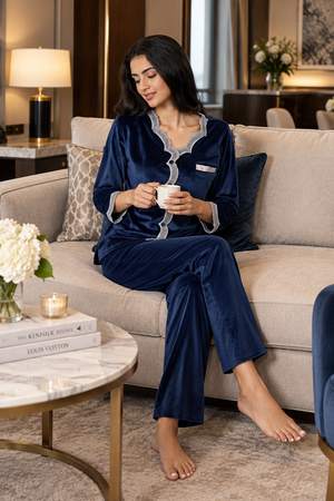 The Jennifer Royale Velour Set