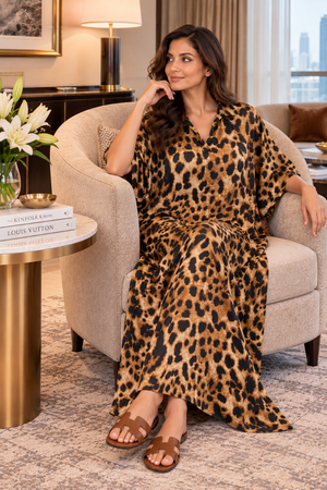 The Sauvage Satin Kaftan Lounger