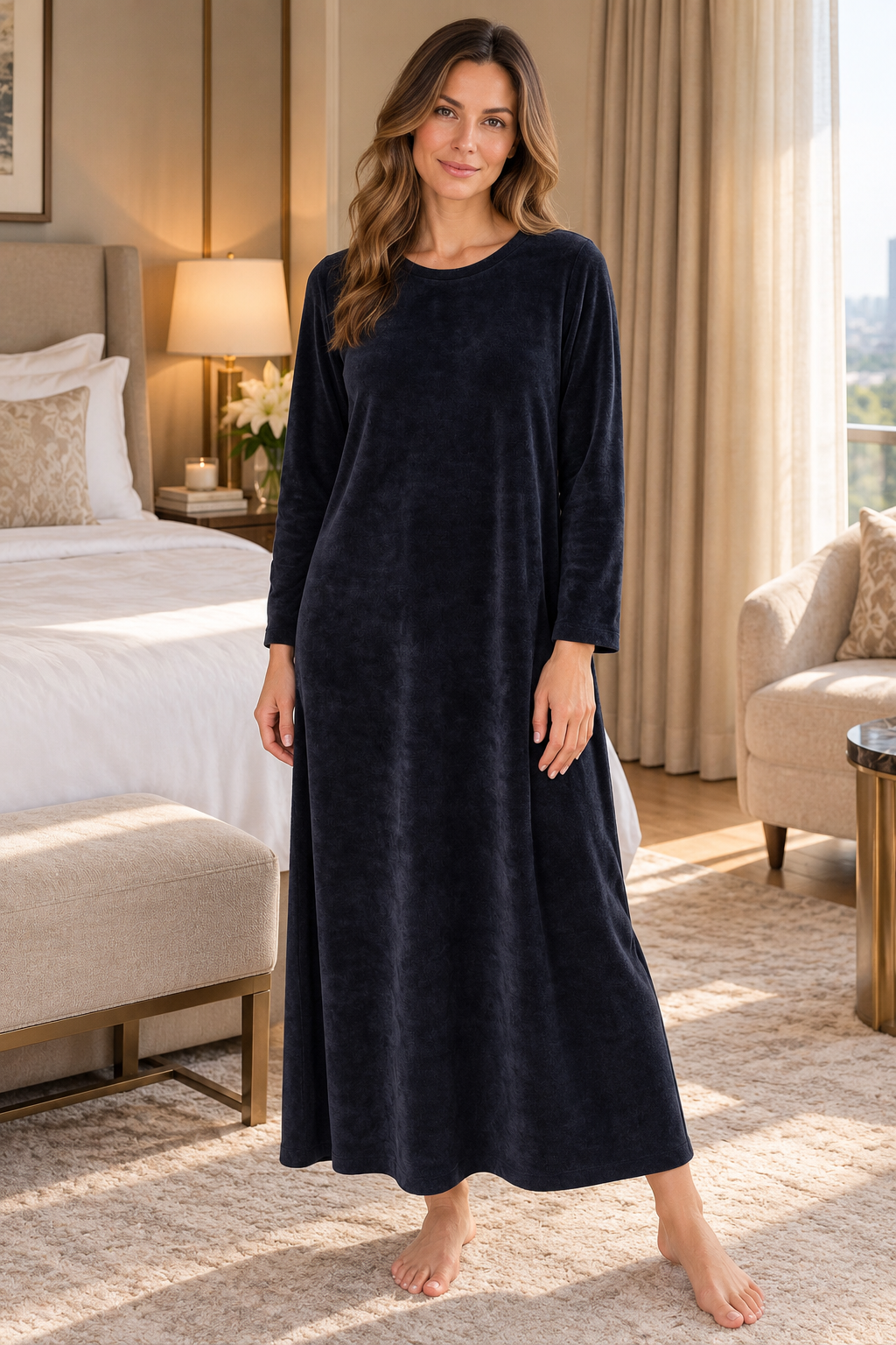 The Noir Velvet Reverie Cozy Lounger - Private Lives