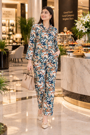 The Santorini Palms Co-ord Set - Private Lives