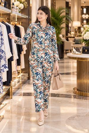 The Santorini Palms Co-ord Set - Private Lives