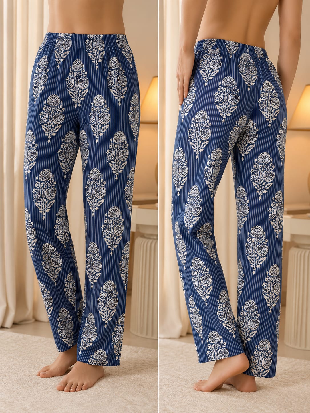 Everyday Bliss Printed Pure Cotton Pajama