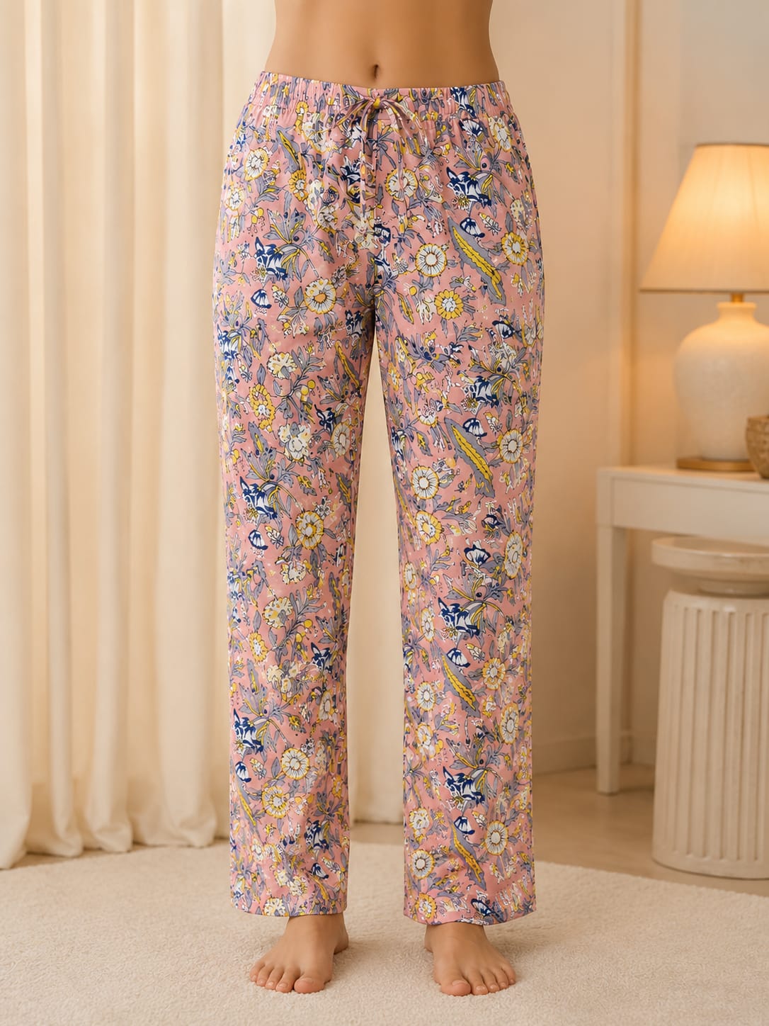 Cozy Comfort Printed Pure Cotton Lounge Pajama