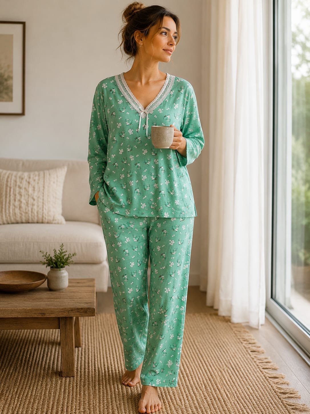 Emerald Garden Hosiery Sleep Set