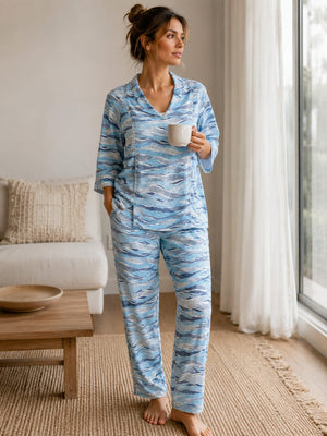 Ocean Drift Rayon Lounge Set