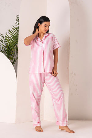 Pure cotton Stripe Pj set