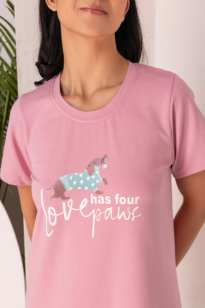 Love Paws Short Nighty