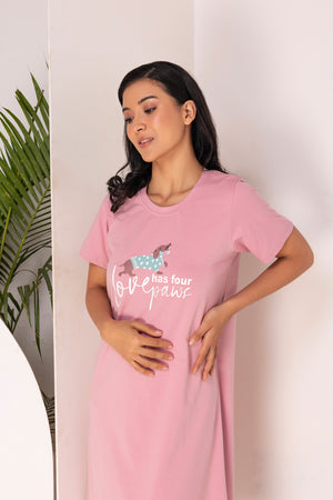 Love Paws Short Nighty