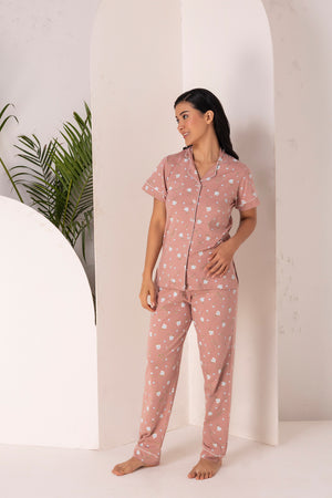 Floral Cotton Pj set