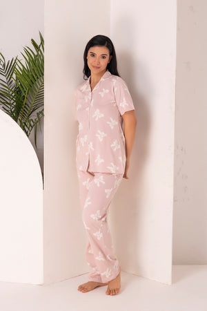 Pastel Bows Classic collar in Cotton