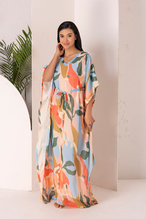 Printed Chiffon Lounger