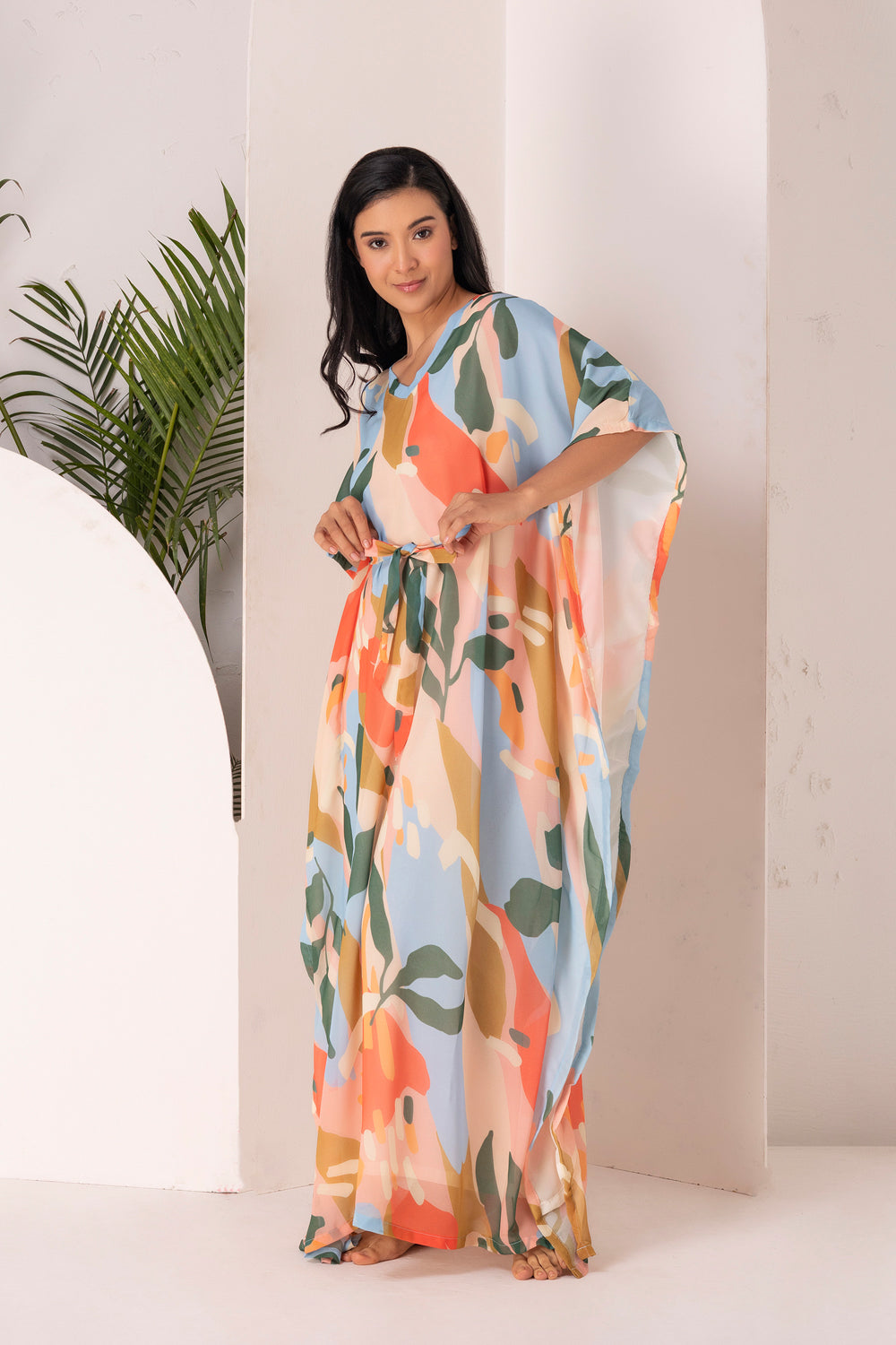 Printed Chiffon Lounger