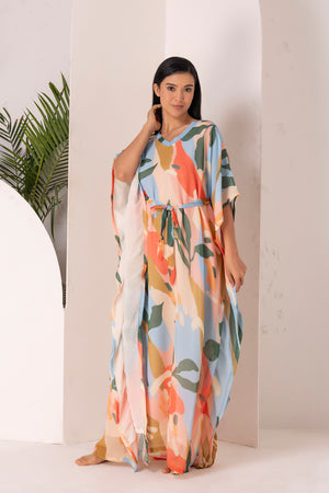 Printed Chiffon Lounger