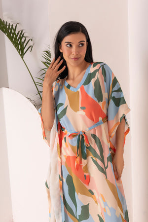 Printed Chiffon Lounger