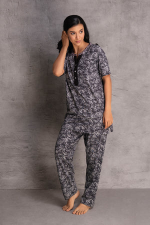 Hip covering Top & Pj in Cotton