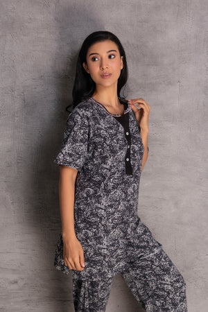 Hip covering Top & Pj in Cotton