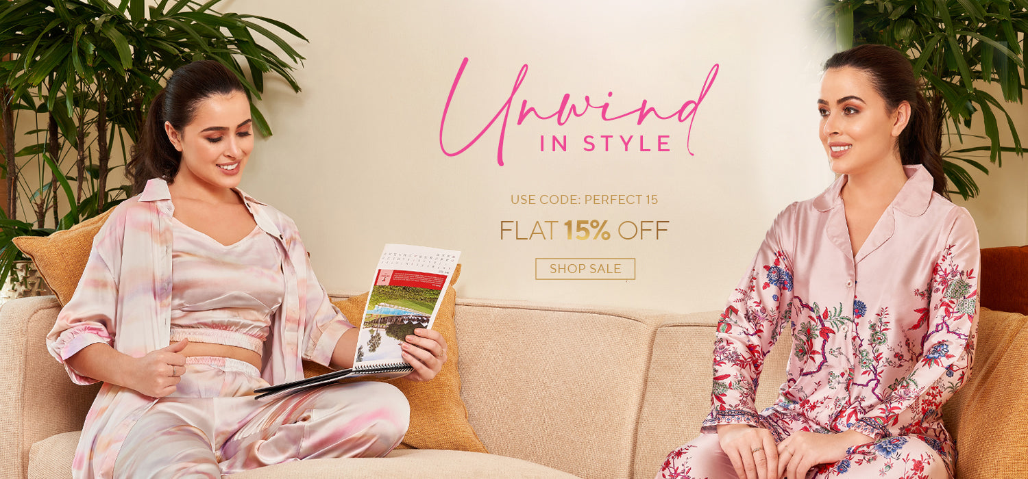 Women Nightwear - Flat 15% Off