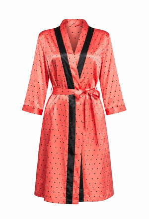 Peach Short Gown