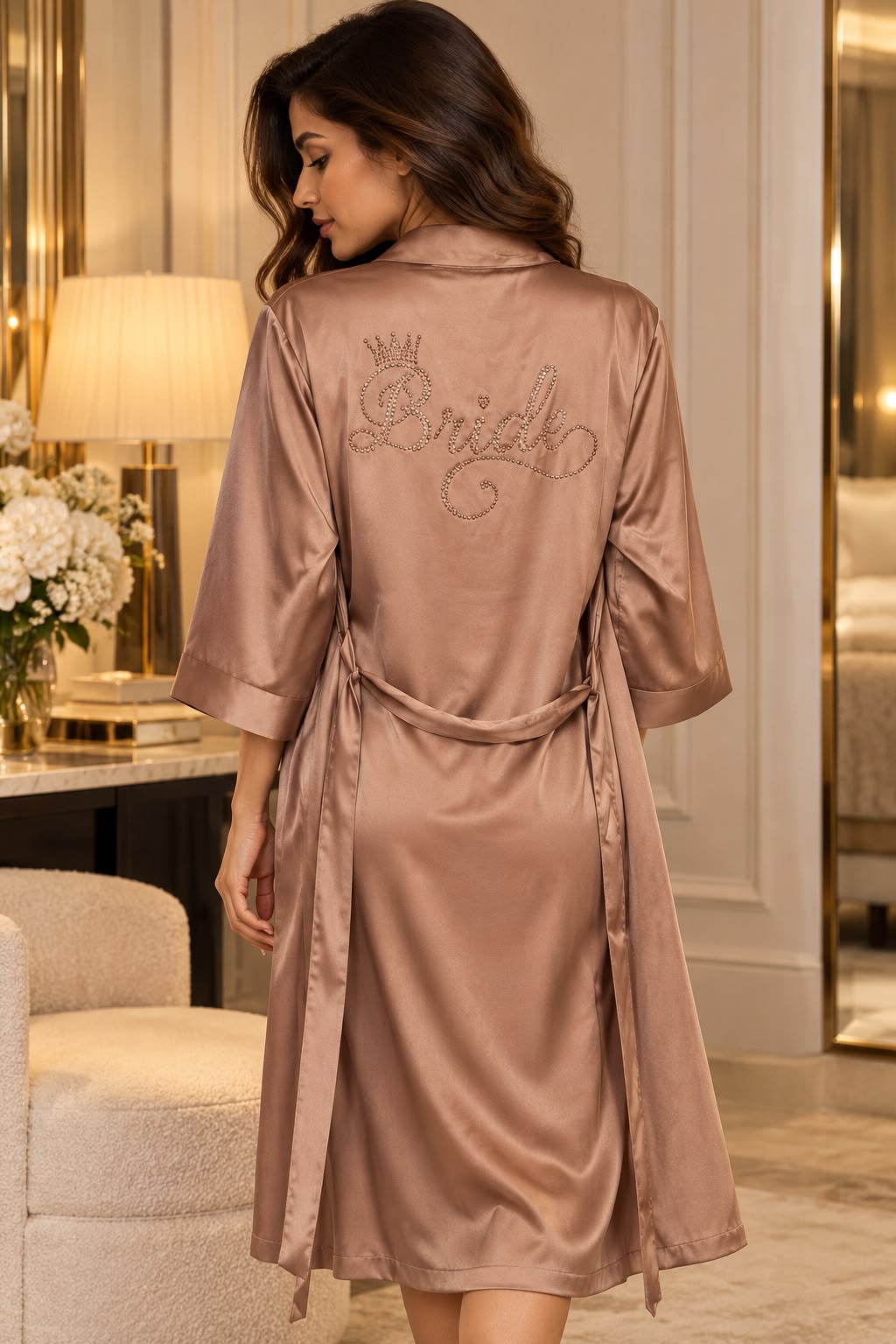 Étoile Bride – The Bridal Satin Robe