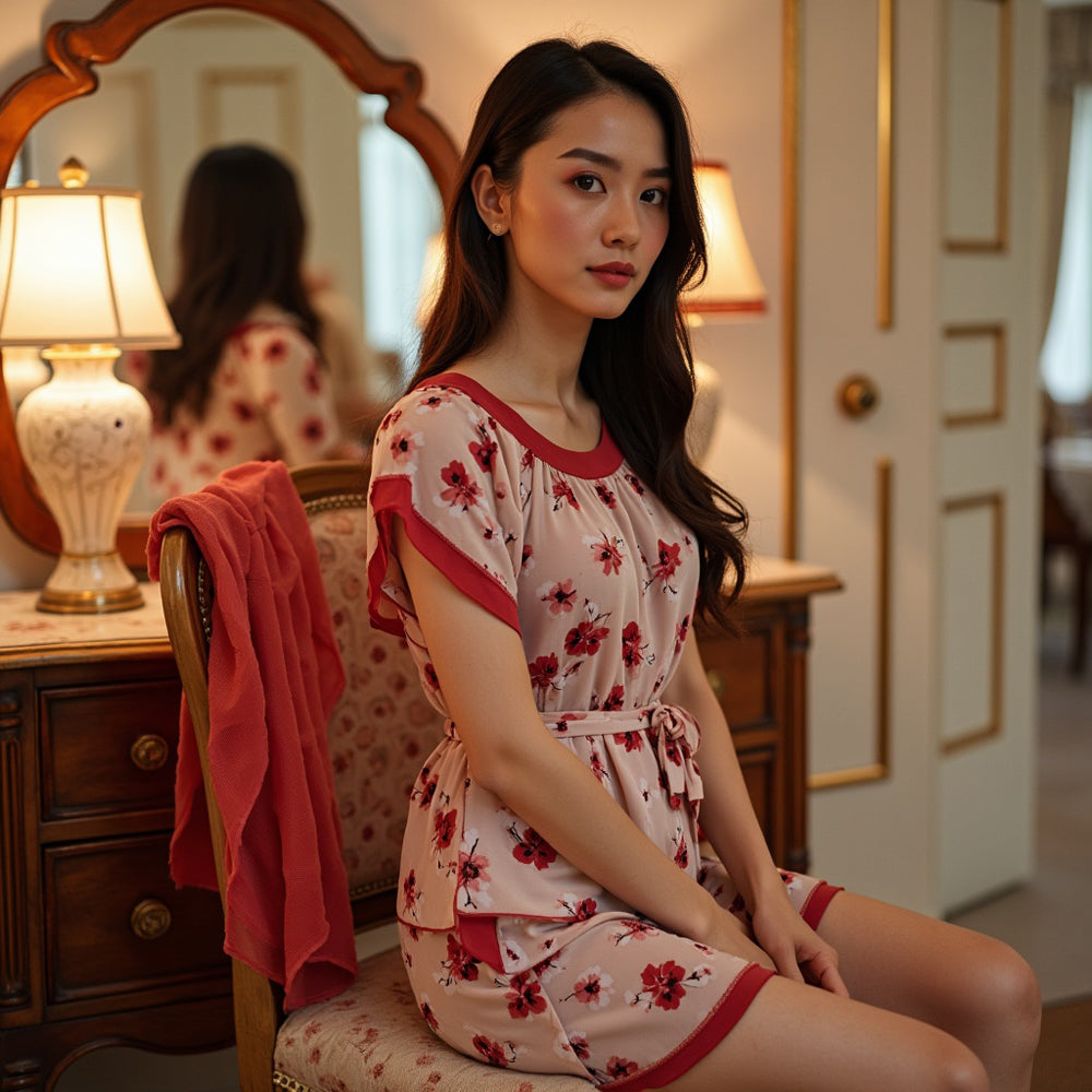 Chiffon Bliss Lounge set - Private Lives