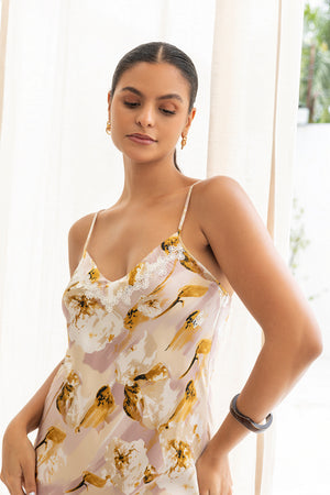 Rosewood Garden Short Nightgown set