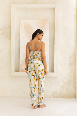 Ocean Blue Pj set with Robe