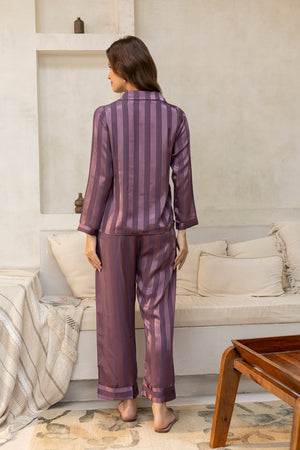 Wildberry Stripe Classic Pj set