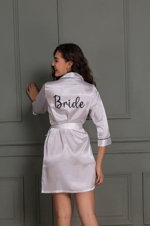 Classic bride Robe