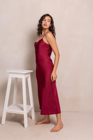 Nightgown set with pearls