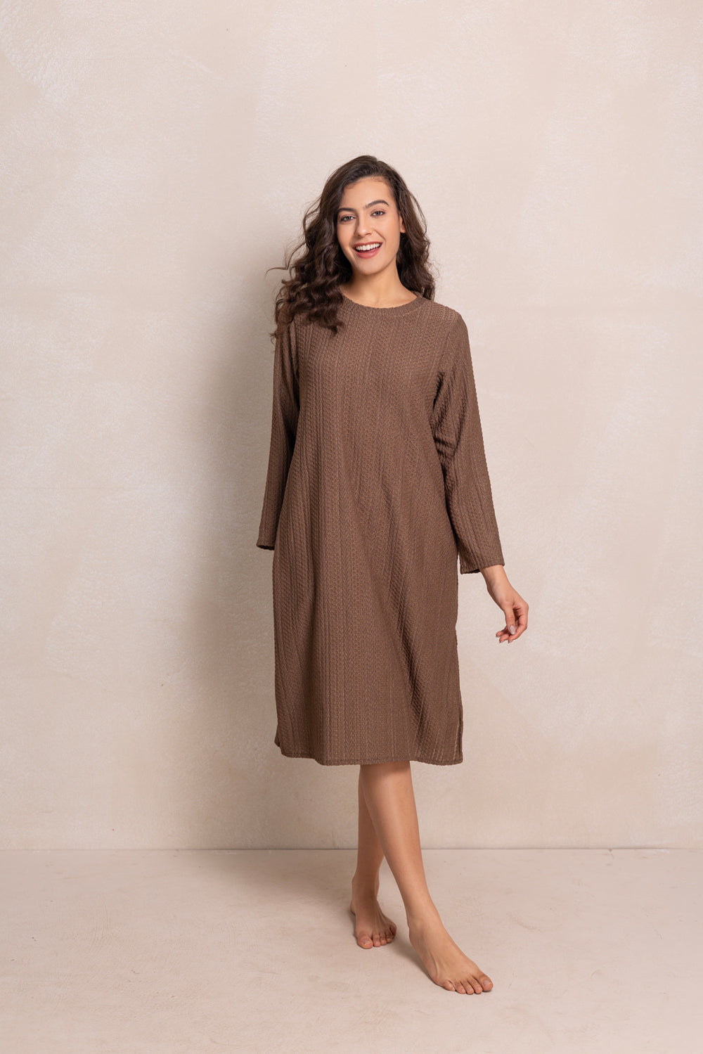 Winter middie in Caramel