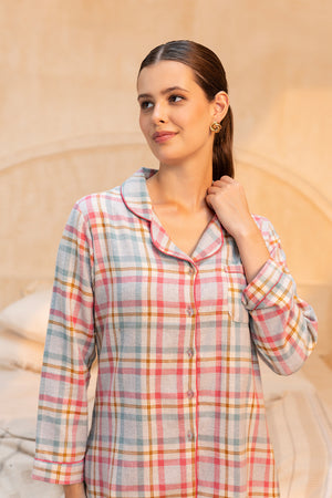 Santas Cozy Flannel Pj set