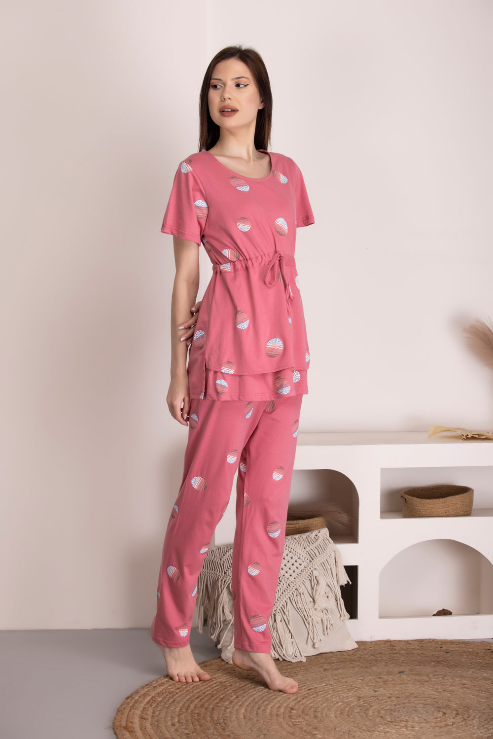 Printed  Night suit - Private Lives