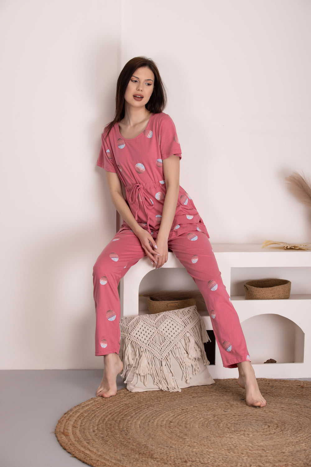 Printed  Night suit - Private Lives